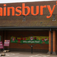 Exterior of Sainsbury's grocery store